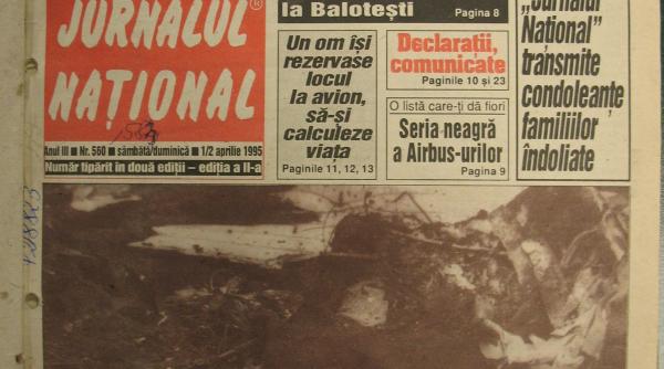 aratura cu sange si ramasite de avion