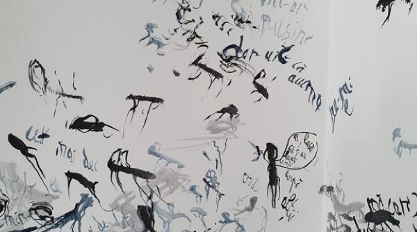 artista anca muresan transforma galeria icr venetia in opera de arta