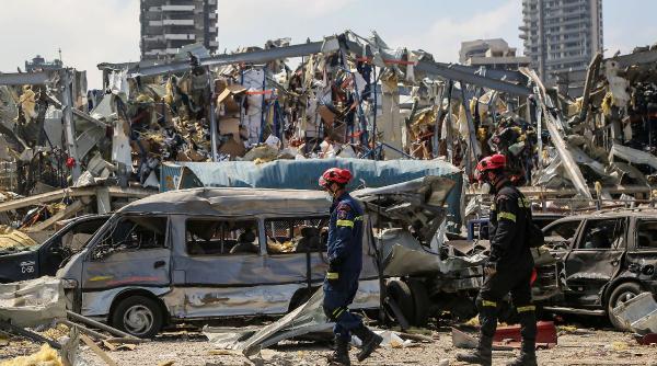 update ce a gasit echipa de salvare sub ruinele unei cladiri din beirut