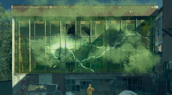 a jovian storm instalatie interactiva sustinuta de conceptual lab by theo nissim prezentata in cadrul h3 garden de la bucuresti