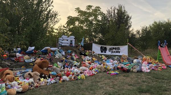 armata de jucarii da piept cu tavalugul imobiliar