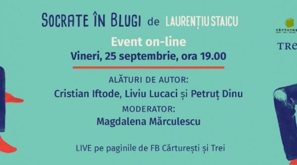 lansarea cartii socrate in blugi de laurentiu staicu