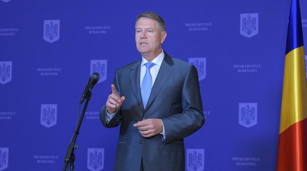 presedintele klaus iohannis va sustine o declaratie de presa la ora 18 00