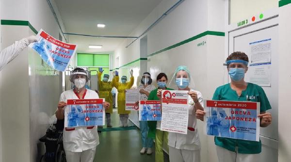 greva japoneza in spitale