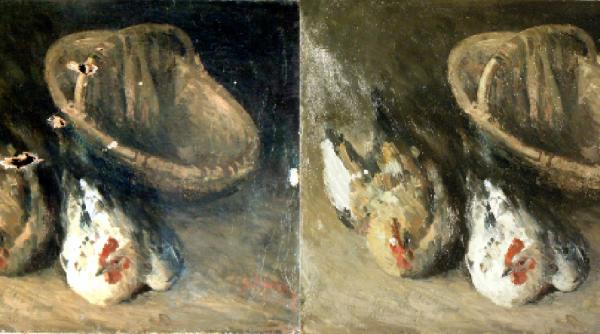 laborator ii 1989 restaurarea picturilor impuscate o noua expozitie temporara la mnar