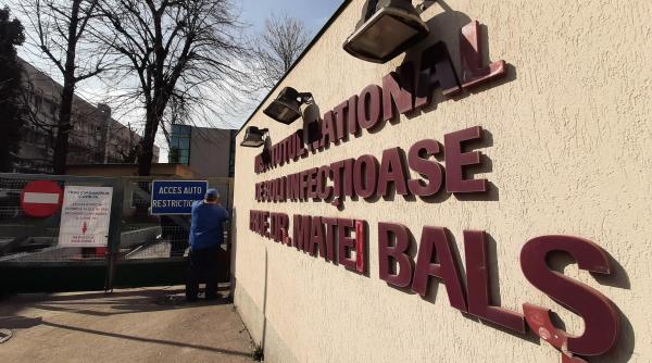 un pacient internat la institutul matei bals s a aruncat de la etaj