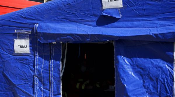 masuri covid 19 doua spitale din capitala amplaseaza corturi de triaj