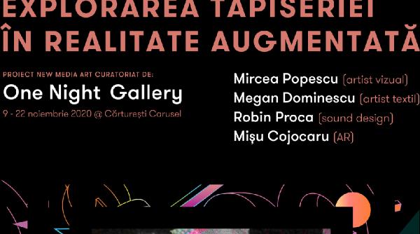 proiectul one night gallery tapiserie in realitate augmentata la carturesti carusel
