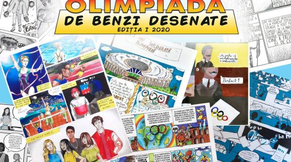 expozitie cu benzi desenate semnate de elevi