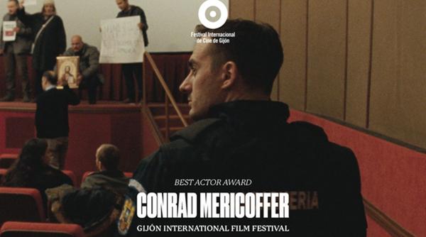 conrad mericoffer cel mai bun actor la festivalurile de la torino si gijon pentru rolul principal din camp de maci poppy field