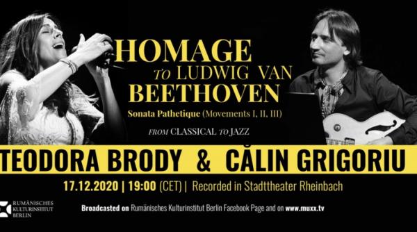 ziua beethoven sonata pathetique interpretata in cheie jazz in premiera mondiala de teodora enache brody si calin grigoriu