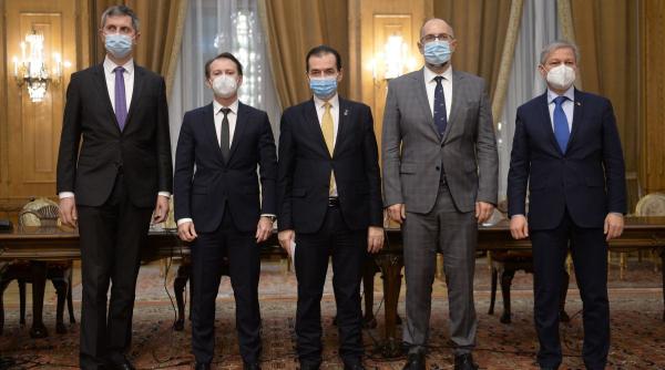 programul de guvernare a fost depus la birourile permanente