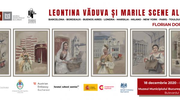 prelungire vizitare expozitie leontina vaduva si marile scene ale lumii opera ilustrata dupa un libret de florian doru crihana