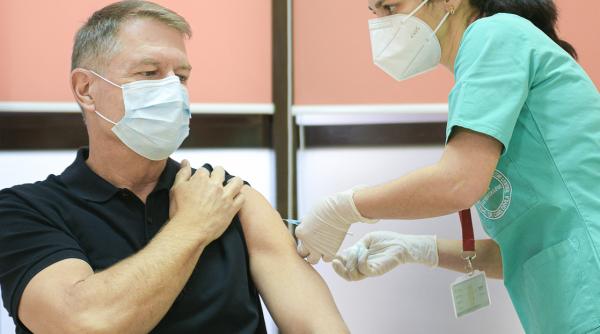 foto video ce spune klaus iohannis dupa ce s a vaccinat