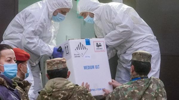 a doua transa de vaccinuri moderna a ajuns in romania