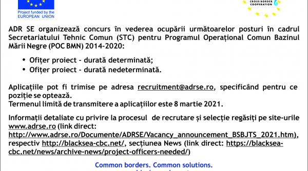 adr se anunt concurs de angajare