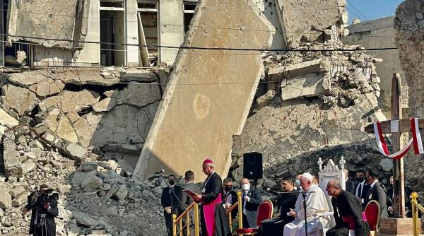 vizita istorica a papei francisc in irak s a incheiat fara incidente