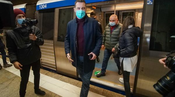 vinerea verde ministrul mediului a mers la serviciu cu metroul