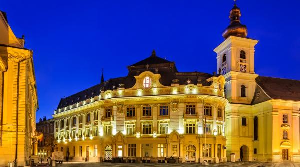 ghid audio in trei limbi pentru turistii care ajung la sibiu