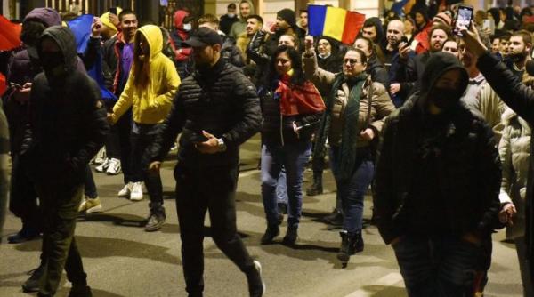 proteste in capitala fata de restrictiile impuse de autoritati