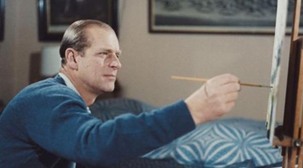 printul philip duce de edinburgh pictor si designer