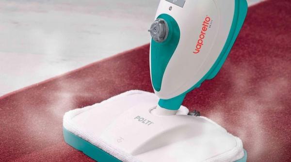 du curatenia la un alt nivel cu un mop electric