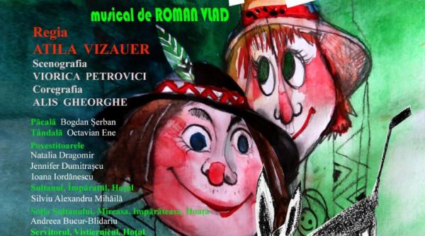 de ziua internationala a copilului teatrul muzical ambasadorii a programat inca o reprezentatie a musicalului pacala si tandala la sala mica a palatului national al copiilor