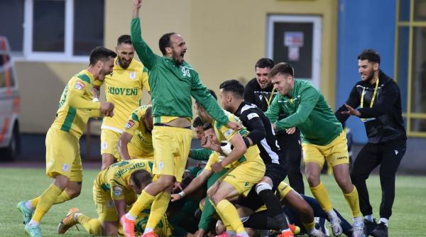 premiera la barajul pentru promovare cs mioveni a promovat in liga 1