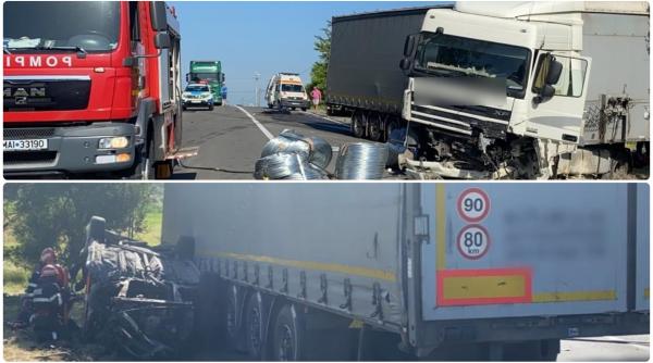 accident soldat cu trei morti pe dn1 e60 intre localitatile morlaca si hodis