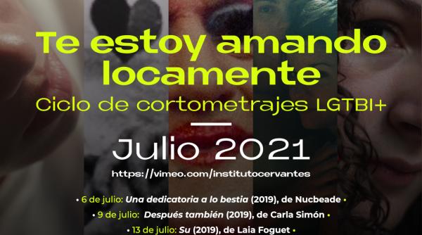 o sarbatoare a diversitatii serie de scurtmetraje lgtbi pe canalul de vimeo al institutului cervantes in luna iulie