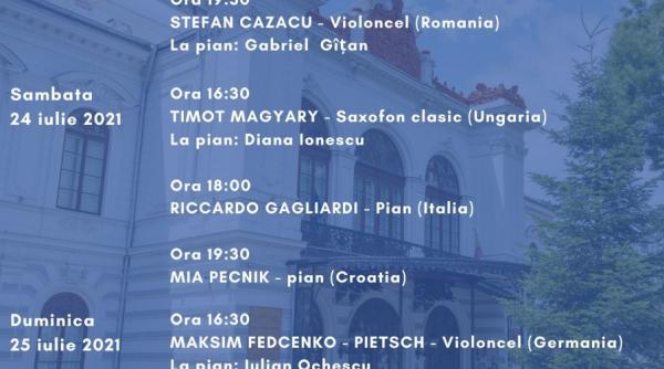 concertele laureatilor concursului youth of music 2021 la palatul sutu