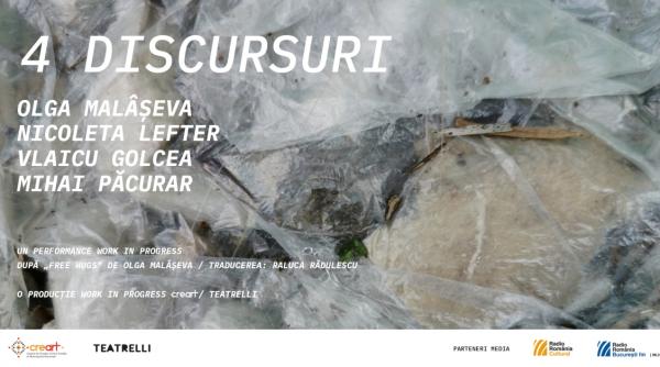4 discursuri un nou performance de exceptie care sondeaza efectele perioadei de pandemie are premiera la teatrelli