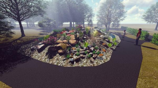 primarul pnl din spantov creste nivelul de trai al locuitorilor construind un parc cu tematica pescareasca