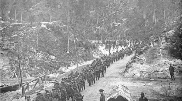 cum a fost creata legiunea romana care a dezertat si a fraternizat cu italienii