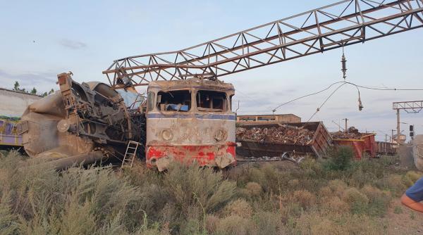 operatorul privat care a provocat accidentul de la fetesti oprit de la transportul feroviar