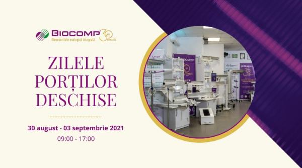 biocomp aniverseaza 30 de ani si te invita la zilele portilor deschise