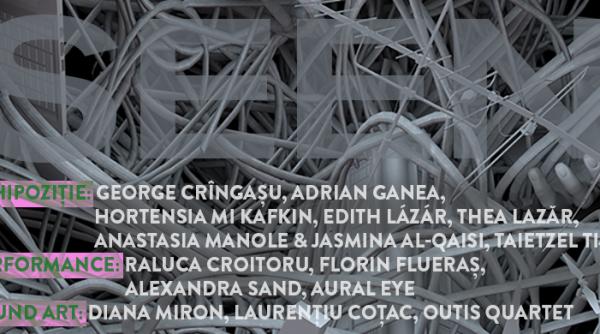 digital art performance muzica experimentala si retele la galeria leilei din bucuresti seen un spatiu contemporan unde tema originalitatii ajunge sa fie chestionata si abandonata