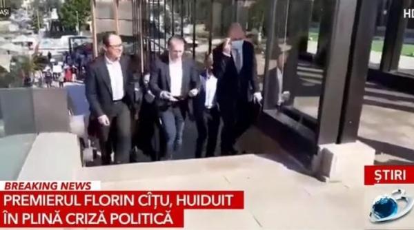 premierul citu huiduit la iasi tradatorii tradatorii