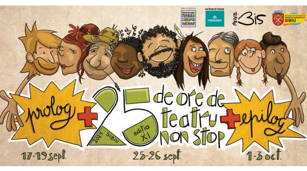 maratonul teatral 25 de ore de teatru non stop intr un nou format 25 de evenimente in trei weekenduri consecutive offline si online