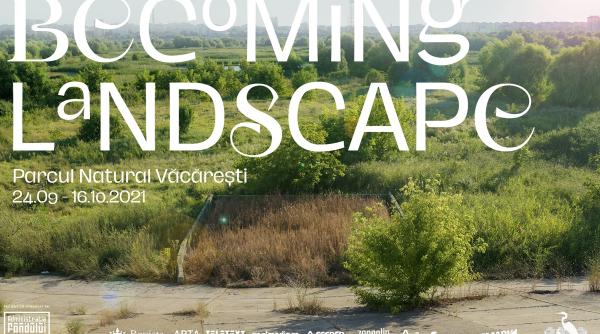 becoming landscape parcul natural vacaresti reconfigurat ca scena de un grup de muzicieni si performeri dans muzica experimentala si land art vizibil pe google maps intr un spatiu uitat recucerit de natura