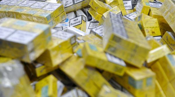 contrabanda cu tigari a inflorit la sat