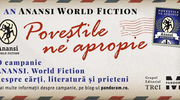colectia anansi world fiction aniverseaza 1 an cititorii sunt invitati sa devina autori prin campania povestile ne apropie