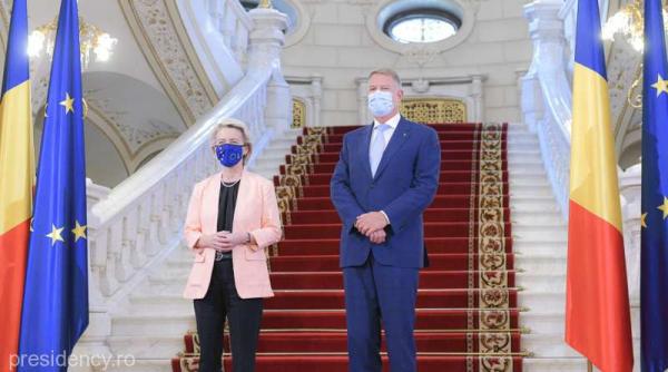 sefa comisiei europene primita la palatul cotroceni