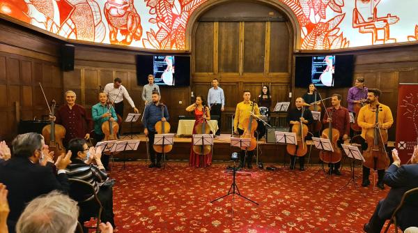 violoncellissimo isi continua calatoria de succes de la paris si bruxelles cu patru concerte la bistrita deva brasov si ploiesti