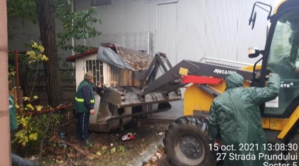 constructii ilegale daramate in sectorul 5