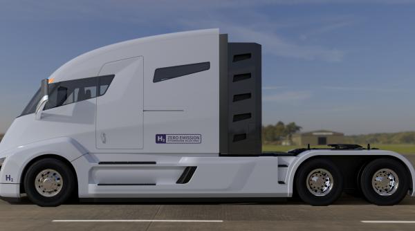 camioane pe hidrogen