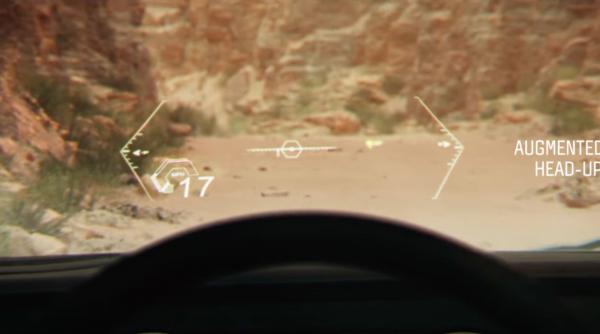 realitate augumentata in jeep