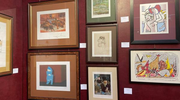 22 litografii de salvador dali scoase la licitatie in bucuresti