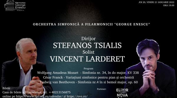 renumitul pianist francez vincent larderet pe afisul filarmonicii george enescu