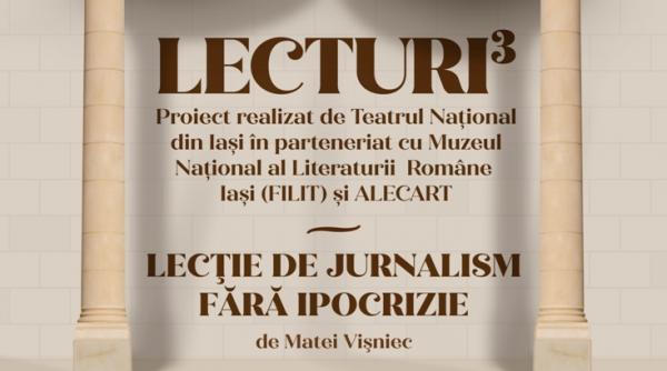 la nationalul iesean lectie de jurnalism fara ipocrizie de matei visniec un nou spectacol lectura in proiectul lecturi